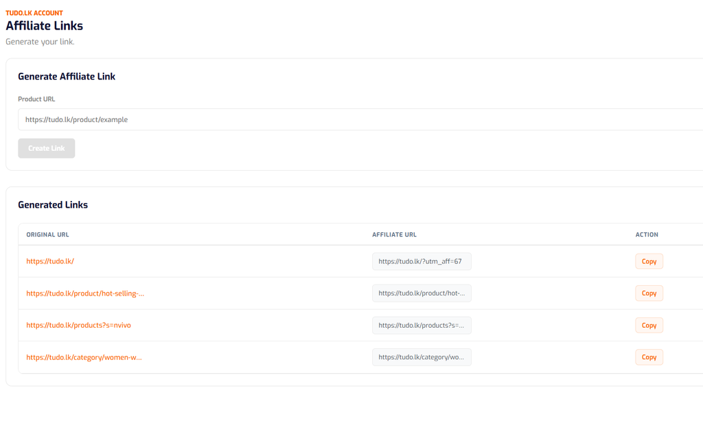 Tudo guide screenshot